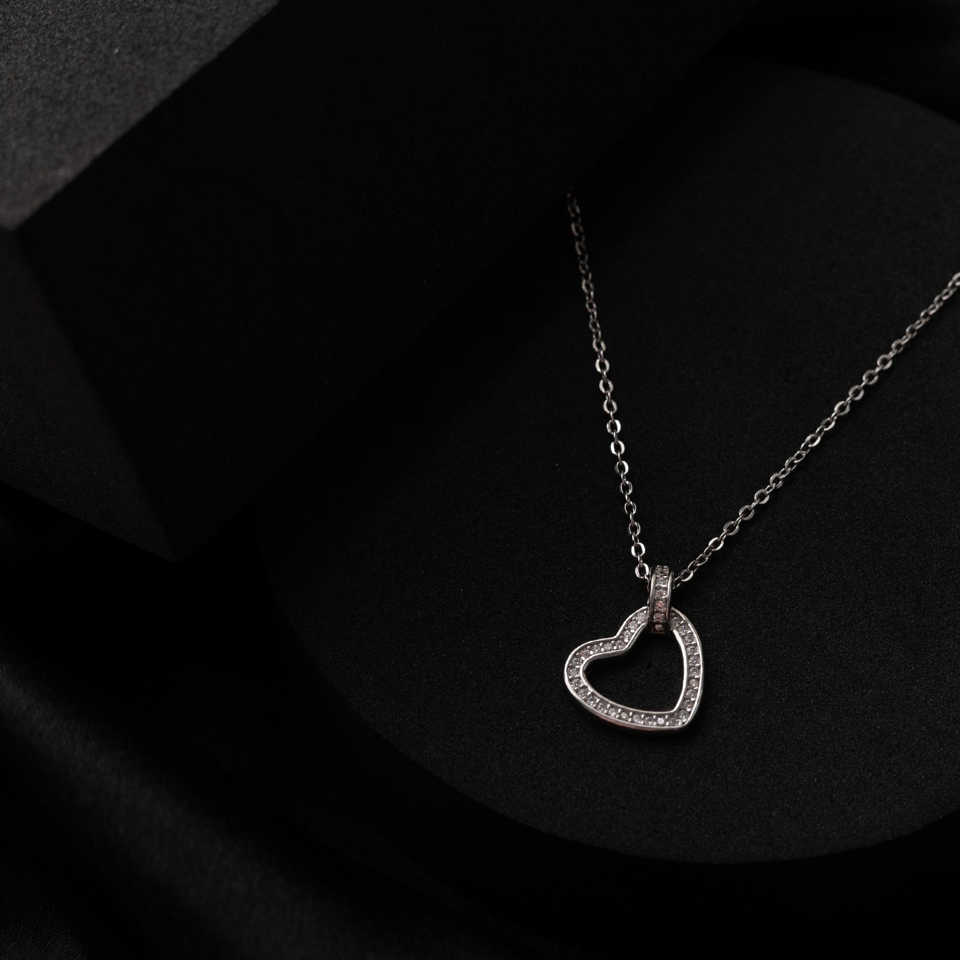Classic Heart 925 Sterling Silver Pendant Necklace